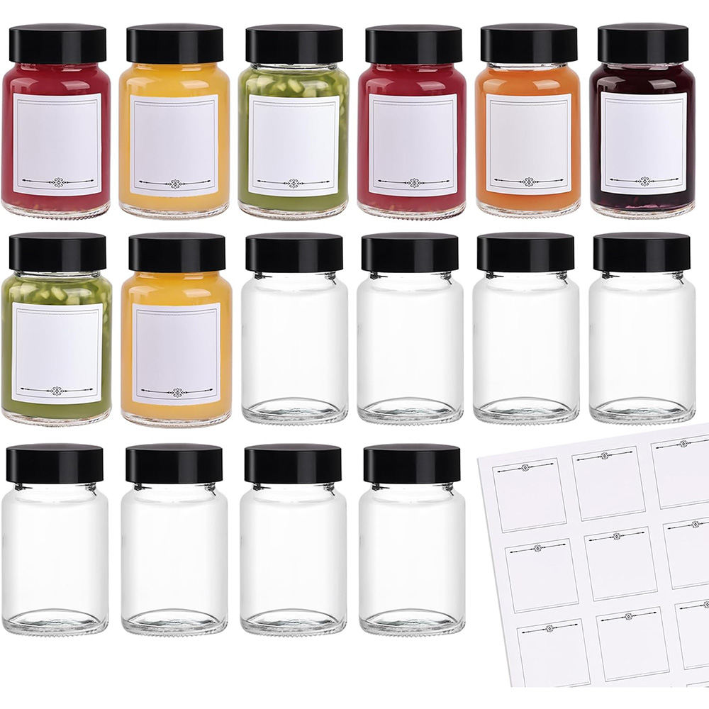 Mason Jar 8Oz - Confezione da 6/12 bottiglie di vetro