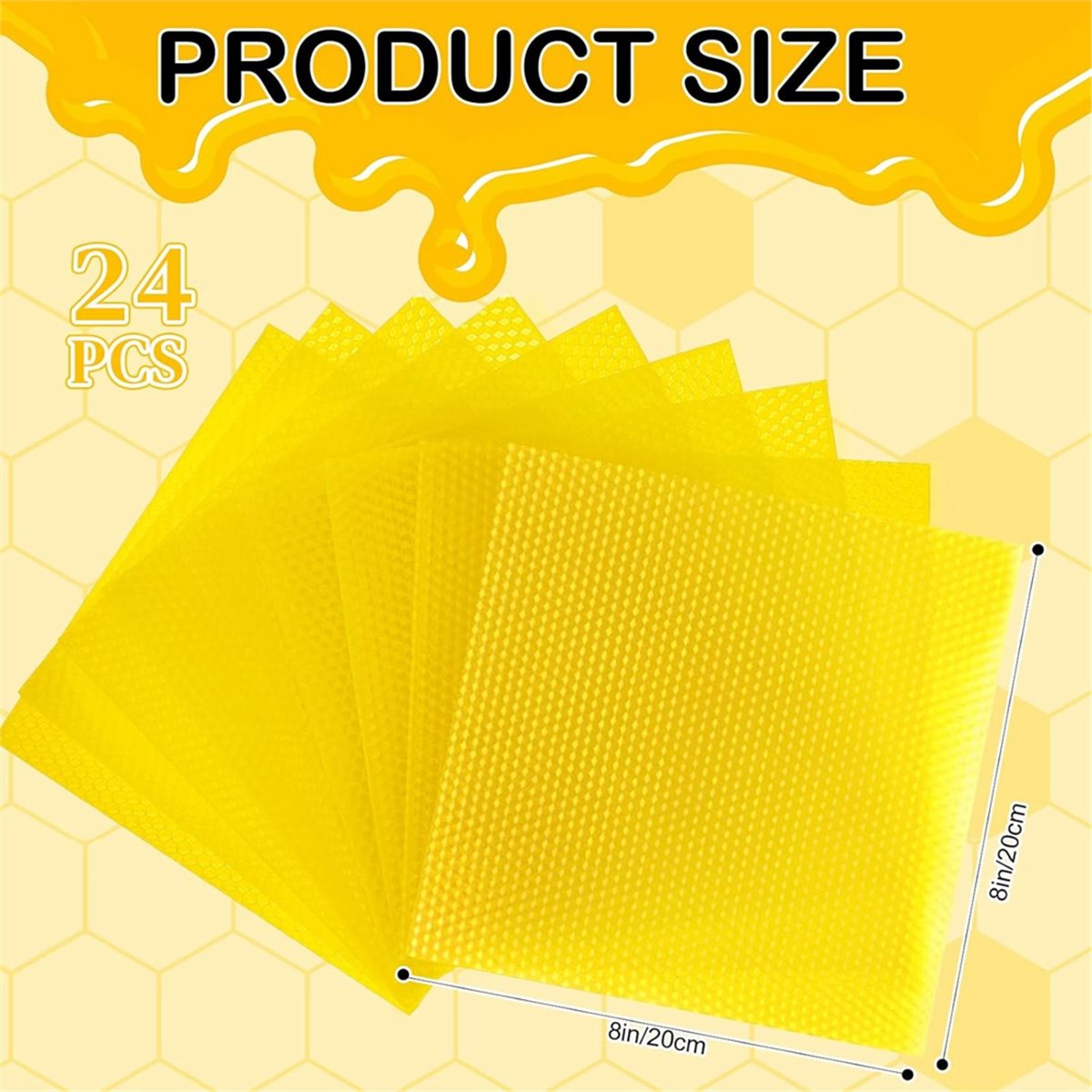 Beeswax Sheet Roll - Kit per la creazione di candele