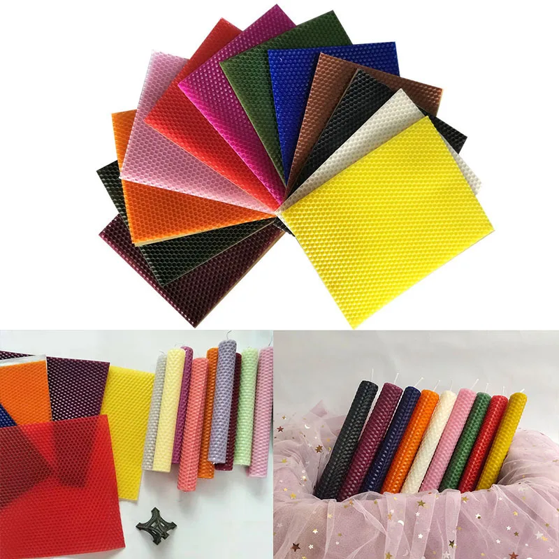 Beeswax Sheet Roll - Set di 12 Fogli di Cera