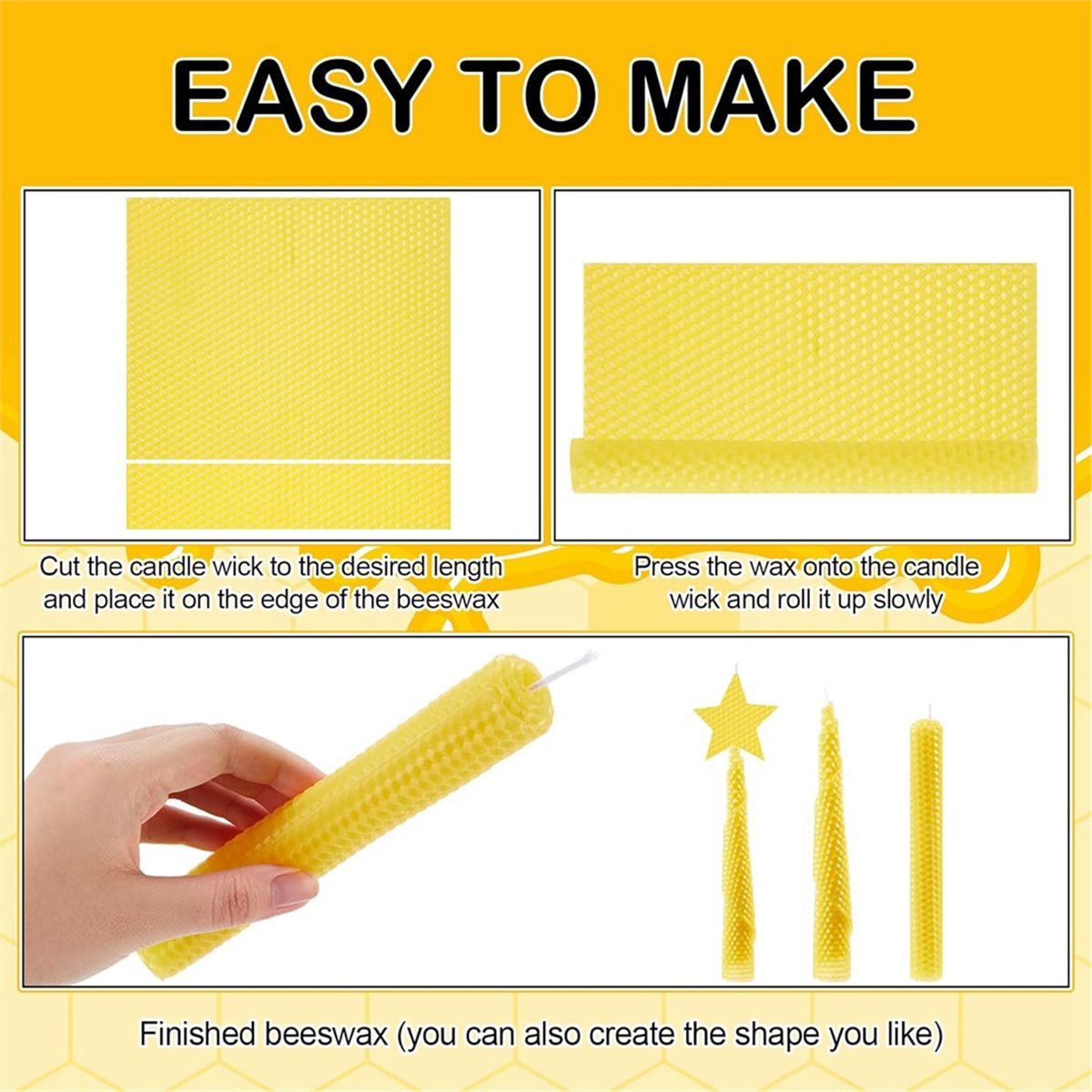 Beeswax Sheet Roll - Il Migliore del 2026: Kit per