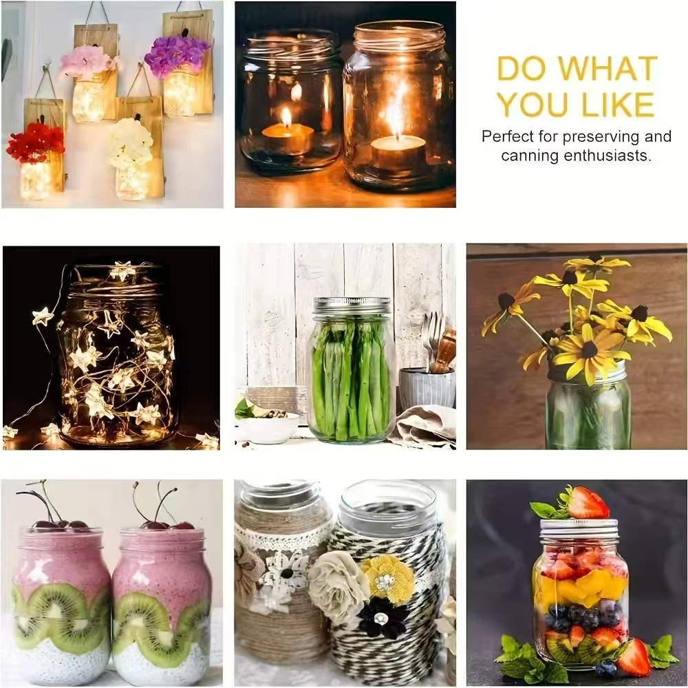 Set da 6 o 12 Pezzi, Barattoli - Mason Jar 8Oz recensione e prezzo