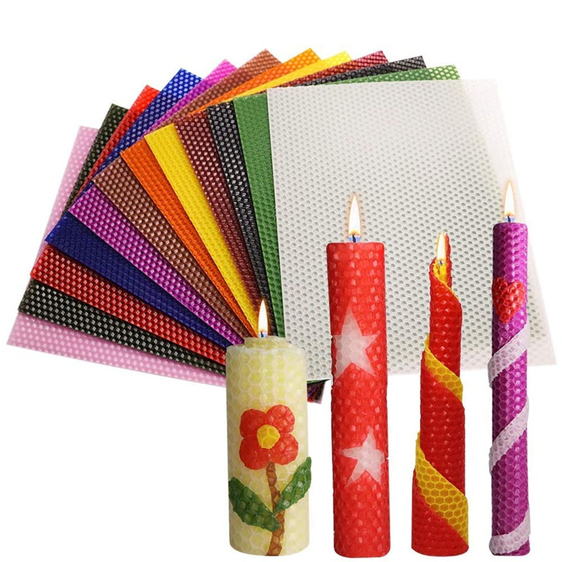 6 pezzi 12 colori colorati fog - Beeswax Sheet Roll recensione e prezzo