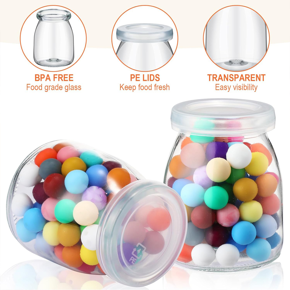 10 barattoli trasparenti da 4  - Mason Jar 8Oz recensione e prezzo