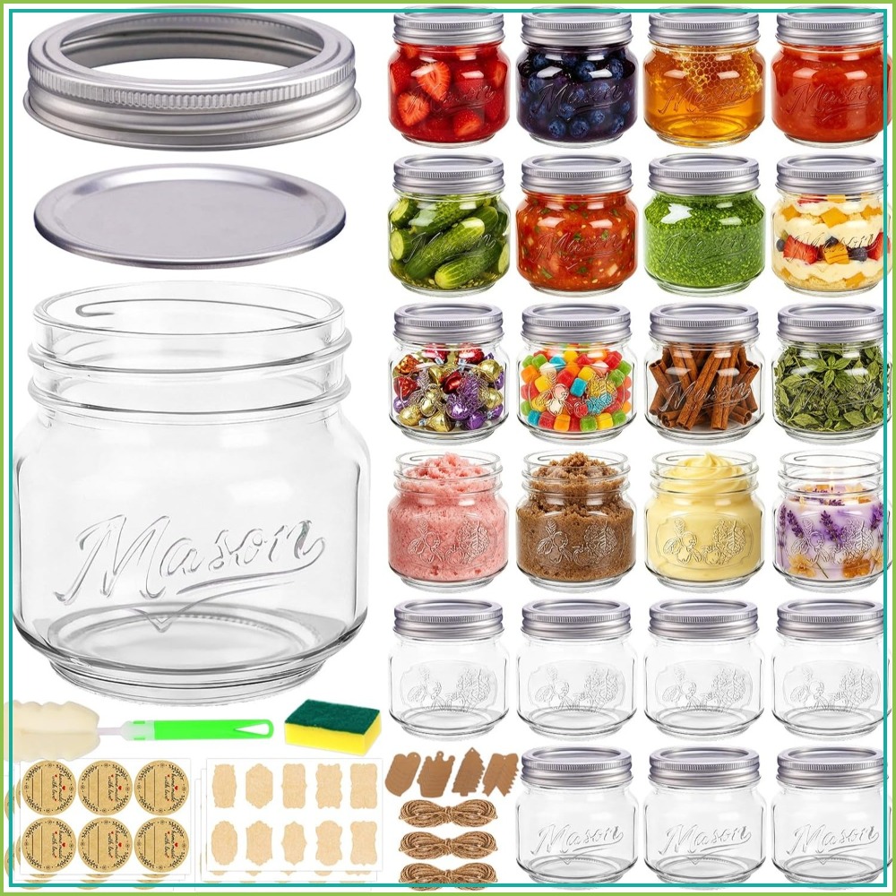 Barattoli Mason da 8 oz con co - Mason Jar 8Oz recensione e prezzo