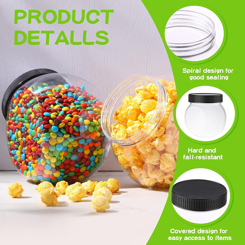 Barattoli di plastica per cara - Mason Jar 8Oz recensione e prezzo